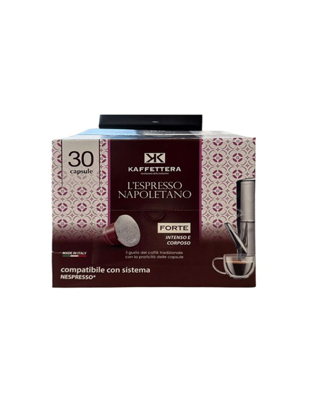 Kaffettera l'Espresso Napoletano gusto Forte Nespresso - 30 caps