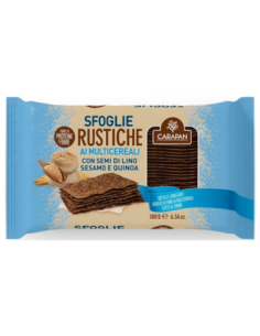 Carapan Sfoglie Rustiche ai Multicereali - 180 gr