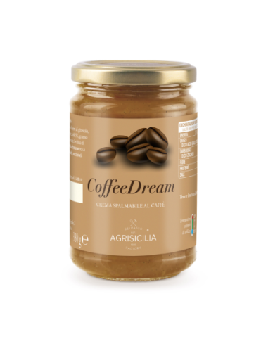 Agrisicilia Coffee Dream Crema Spalmabile al Caffe - 330 gr