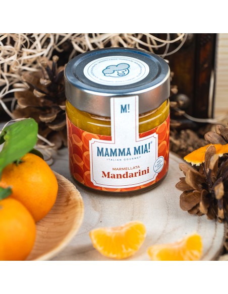 MammaMia Mandarinen marmelade extra - 240 gr - Kostenloser Versand nach Europa und Großbritannien