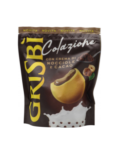 Grisbi Colazione con Crema di Nocciole e Cacao Sacchetto - 225 gr