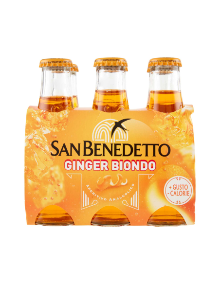 San Benedetto Ginger Biondo analcolico - 6 x 10 cl