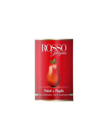 Rosso Gargano Peeled Tomatoes Taste Traditional Italian Flavors