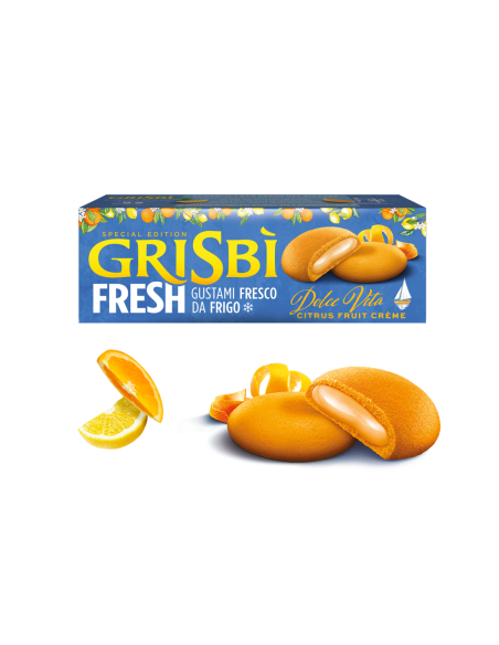 Grisbi Fresh Dolce Vita agli Agrumi - 112 gr