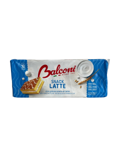 Balconi Snack au Lait - 280 gr - Livraison gratuite en EUROPE et au Royaume-Uni