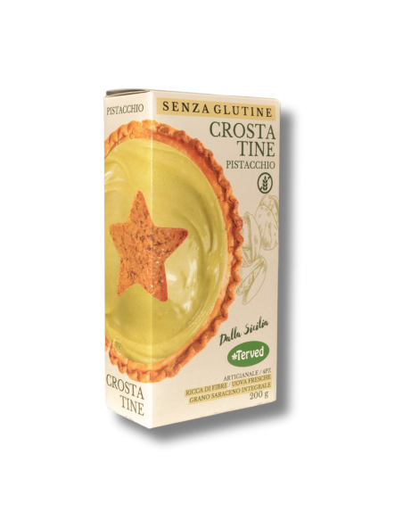 Terved Crostatine al Pistacchio Senza Glutine 4 pz - 200 gr