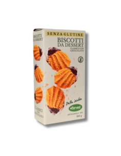 Terved Biscotti da Dessert Classici con Cioccolato Senza Glutine - 90 gr