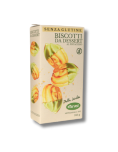 Terved Biscotti da Dessert al Pistacchio Senza Glutine - 90 gr