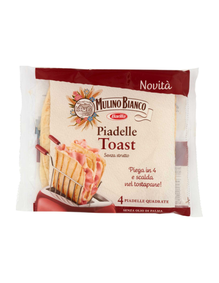 Mulino Bianco Piadelle Toast 4 pz - 240 gr