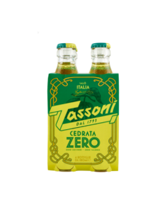 Tassoni Cedrata Zero - 4 x 18 cl