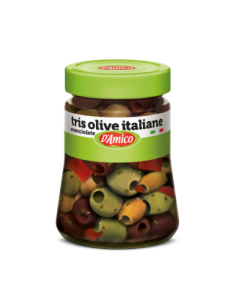 D'Amico Tris Olive Snocciolate - 280 gr