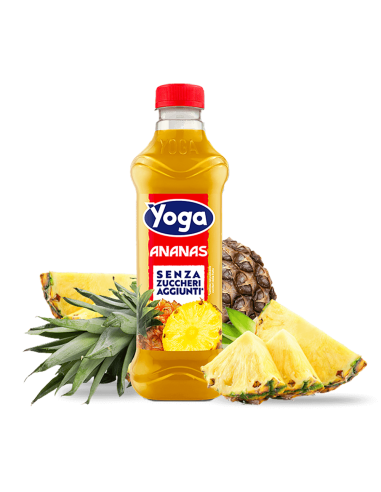 Succo di Ananas Yoga Dolcezza Naturale e Salute senza Zuccheri Aggiunti