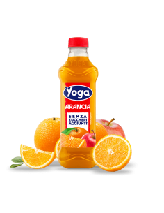 Succo Arancia Yoga Naturale, Senza Zuccheri Aggiunti, Ricco di Gusto