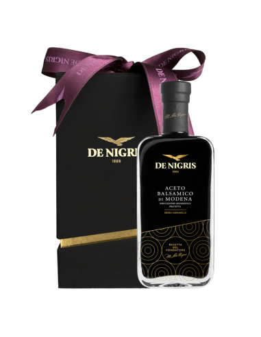 De Nigris Aceto Balsamico Modena Il Fondatore IGP - 250 ml - Spedizione gratuita consegnata in EUROPA e UK