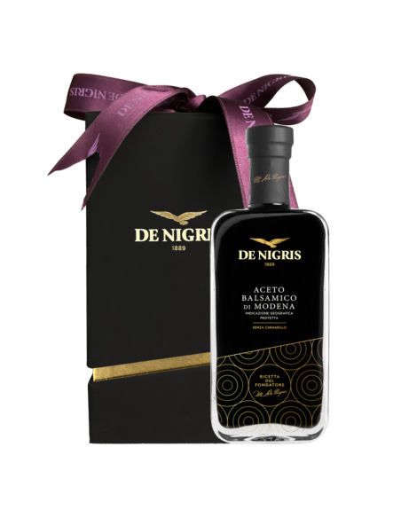 De Nigris Aceto Balsamico Modena Il Fondatore IGP - 250 ml - Spedizione gratuita consegnata in EUROPA e UK