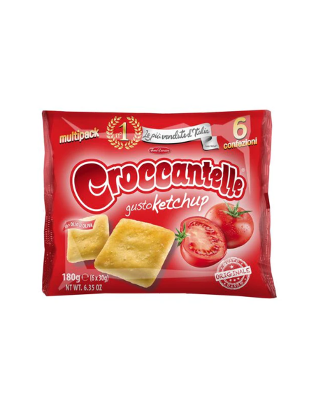Forno Damiani Croccantelle gusto Ketchup multipack - 180 gr
