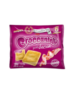 Forno Damiani Croccantelle gusto Bacon multipack - 180 gr