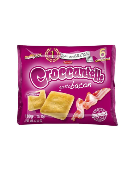 Forno Damiani Croccantelle gusto Bacon multipack - 180 gr