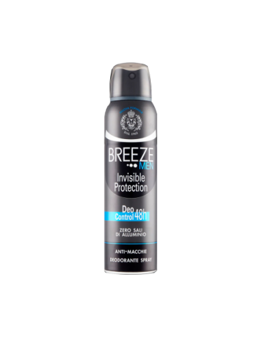 Breeze Men Deodorante Spray Invisible Protection - 150 ml