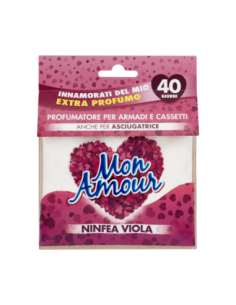 Paglieri Mon Amour Profumatore per Armadi Ninfea Viola - 40 pz