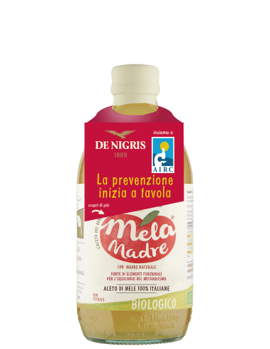 Aceto di Mele BIO De Nigris Supporta Metabolismo e Diminuisce Affaticamento