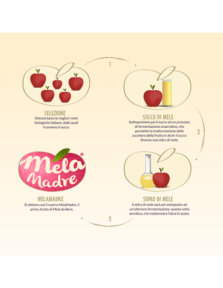 Aceti De Nigris Benessere Naturale con Mele, Cocco e Melograno