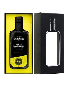 Aceto Balsamico De Nigris Condimento Vibrante per Piatti di Carne e Pesce