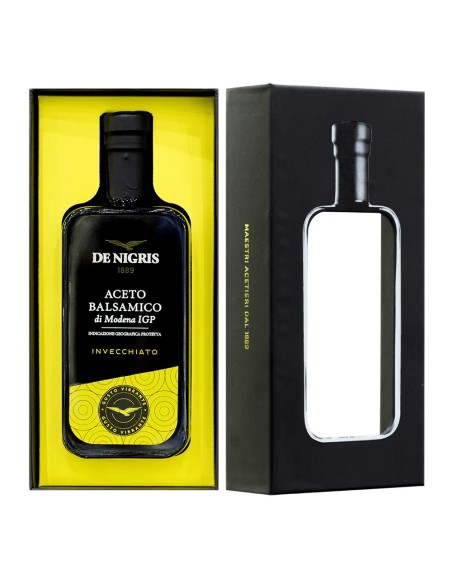 Aceto Balsamico De Nigris Condimento Vibrante per Piatti di Carne e Pesce