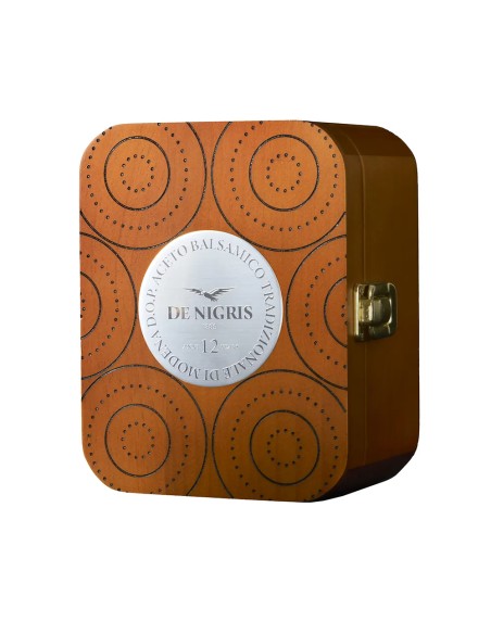 De Nigris Vinaigre Balsamique de Modène vieilli 12 ans DOP - 100 ml - Livraison gratuite en EUROPE et au Royaume-Uni