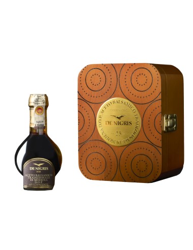 De Nigris Aceto Balsamico Modena  invecchiato 25 anni DOP - 100 ml - Spedizione gratuita consegnata in EUROPA e UK