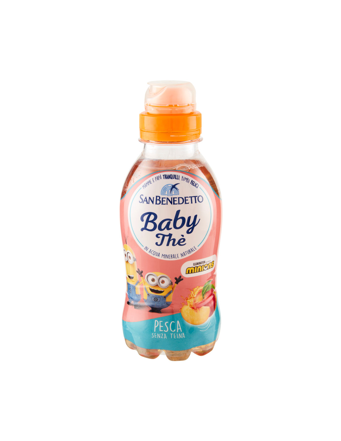 San Benedetto Decaf Peach Tea Fruity, CaffeineFree Hydration for Kids