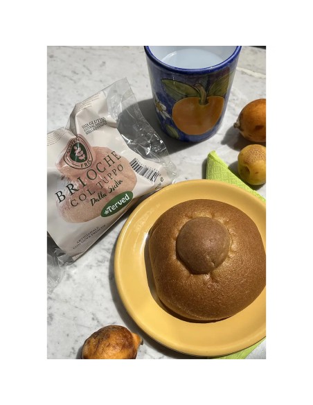 GlutenFree Sicilian Brioche by Terved Authentic Taste, LactoseFree