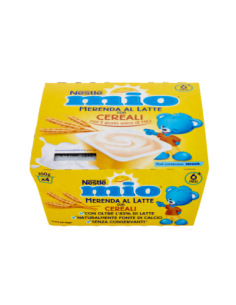 Nestlè Mio Merenda al Latte e Cereali - 4 x 100 gr
