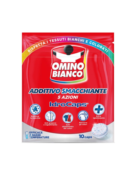 Omino Bianco IdroCaps Additivo Smacchiante - 10 caps
