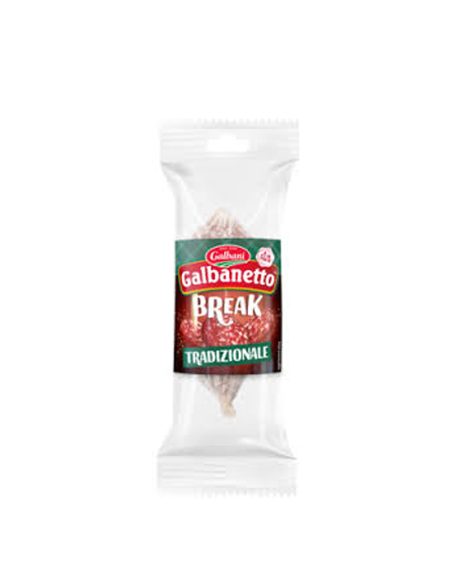 Galbani Galbanetto Break Salami Traditionnel au Goût Authentique Intense