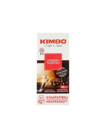 Kimbo Caffè Espresso Napoli Aroma Intenso e Crema Vellutata