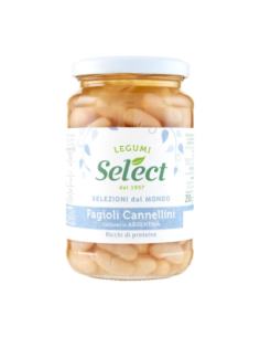 Select Fagioli Cannellini in vetro - 360 gr