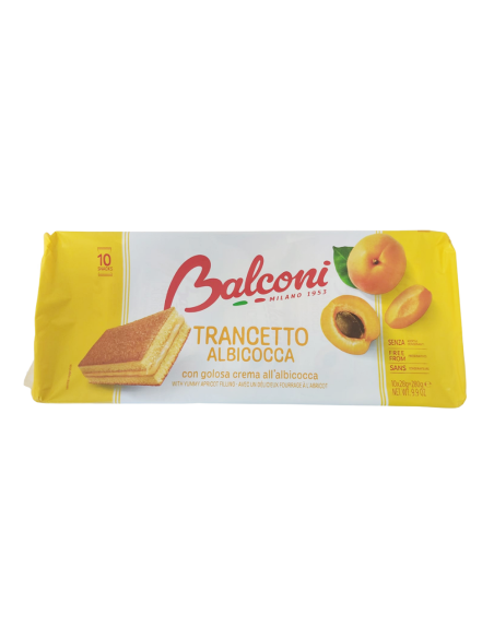 Balconi Abrikozen Plakjes - 280 gr - Gratis verzending naar Europa en Groot-Brittannië