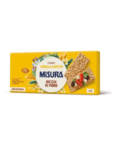 Misura Multigrain Cracker ai Cereali Antichi - 350 gr - Spedizione gratuita consegnata in EUROPA e UK