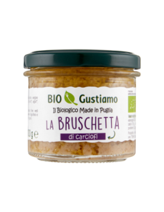 Bio Gustiamo la Bruschetta Crema di Carciofi - 100 gr