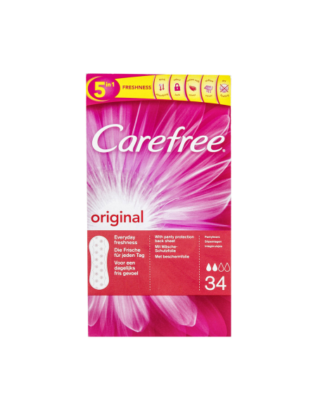 Carefree Salvaslip Original - 34 pz