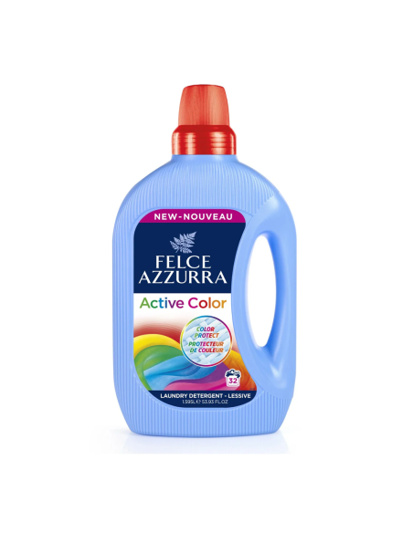Felce Azzurra Active Color Detergent Vibrant Colors, Gentle Cleaning