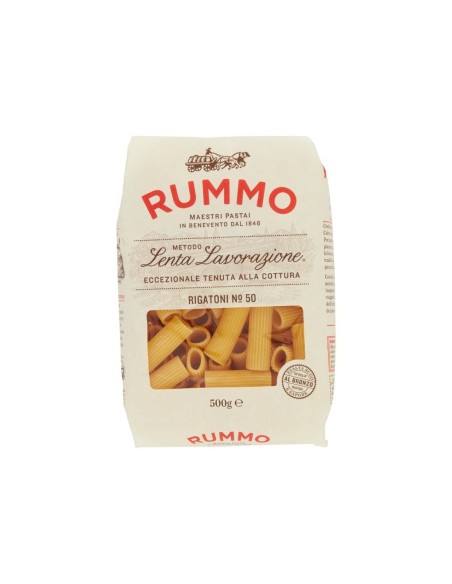 Rigatoni Rummo 50 Authentic Flavor Pleasurable Bite Experience