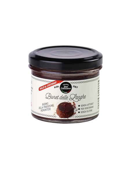 San Cassiano Bunet delle Langhe budino con amaretti e cacao - 100 gr