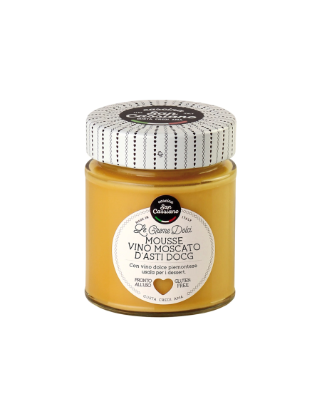 San Cassiano Mousse di Vino Moscato d'Asti DOCG - 140 gr