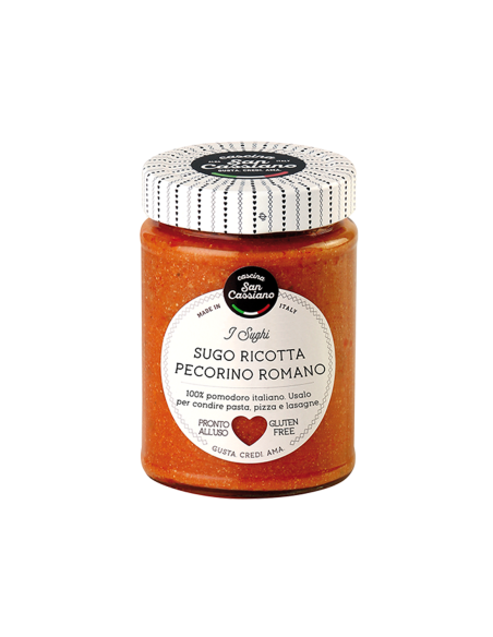 San Cassiano Sugo Ricotta e Pecorino Romano DOP - 290 gr