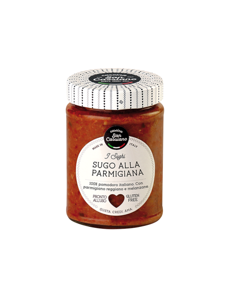 San Cassiano Sugo alla Parmigiana con Parmigiano Reggiano - 290 gr