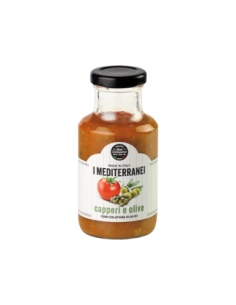 San Cassiano i Mediterranei Sugo Capperi, Olive e Colatura di alici - 260 gr