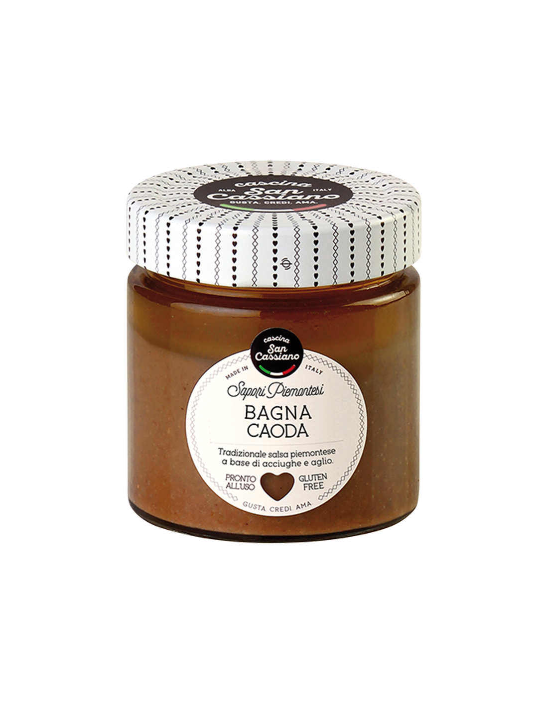 Authentic Bagna Cauda Piedmontese Sauce, Ideal for Pasta Veggies