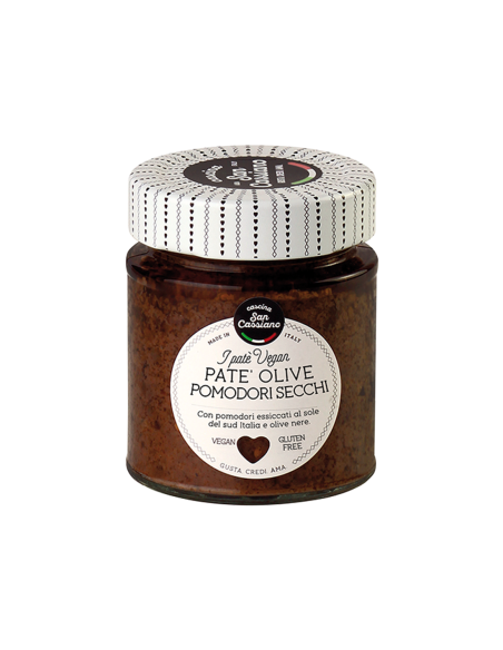 San Cassiano Patè Olive e Pomodori Secchi - 130 gr